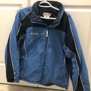 Columbia women’s blue winter jacket